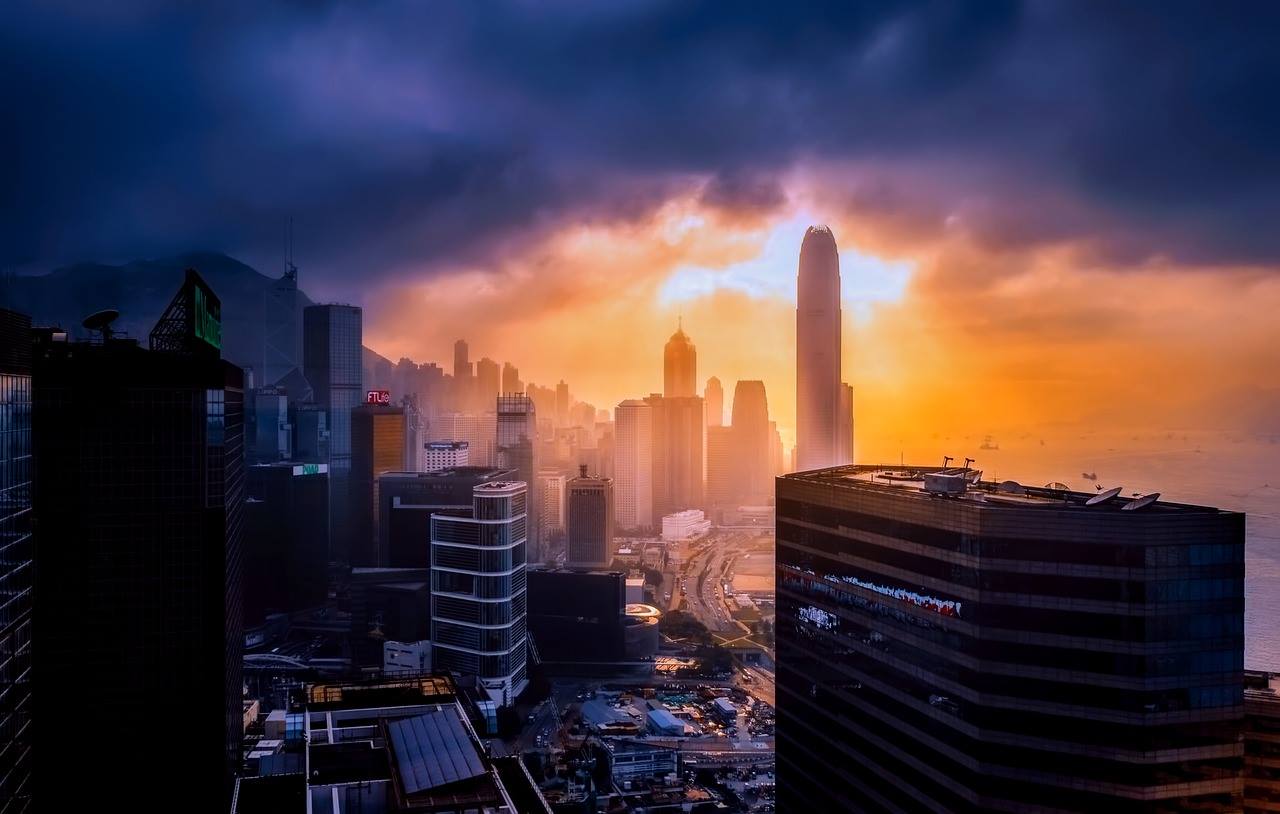 Makro-Wirtschaft China - Blick auf Stadt